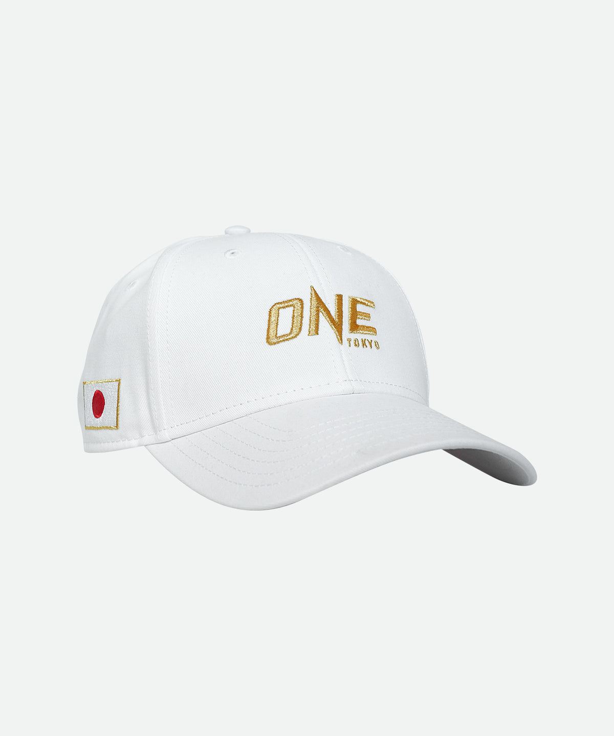 ONE Tokyo Logo Baseball Cap (White)