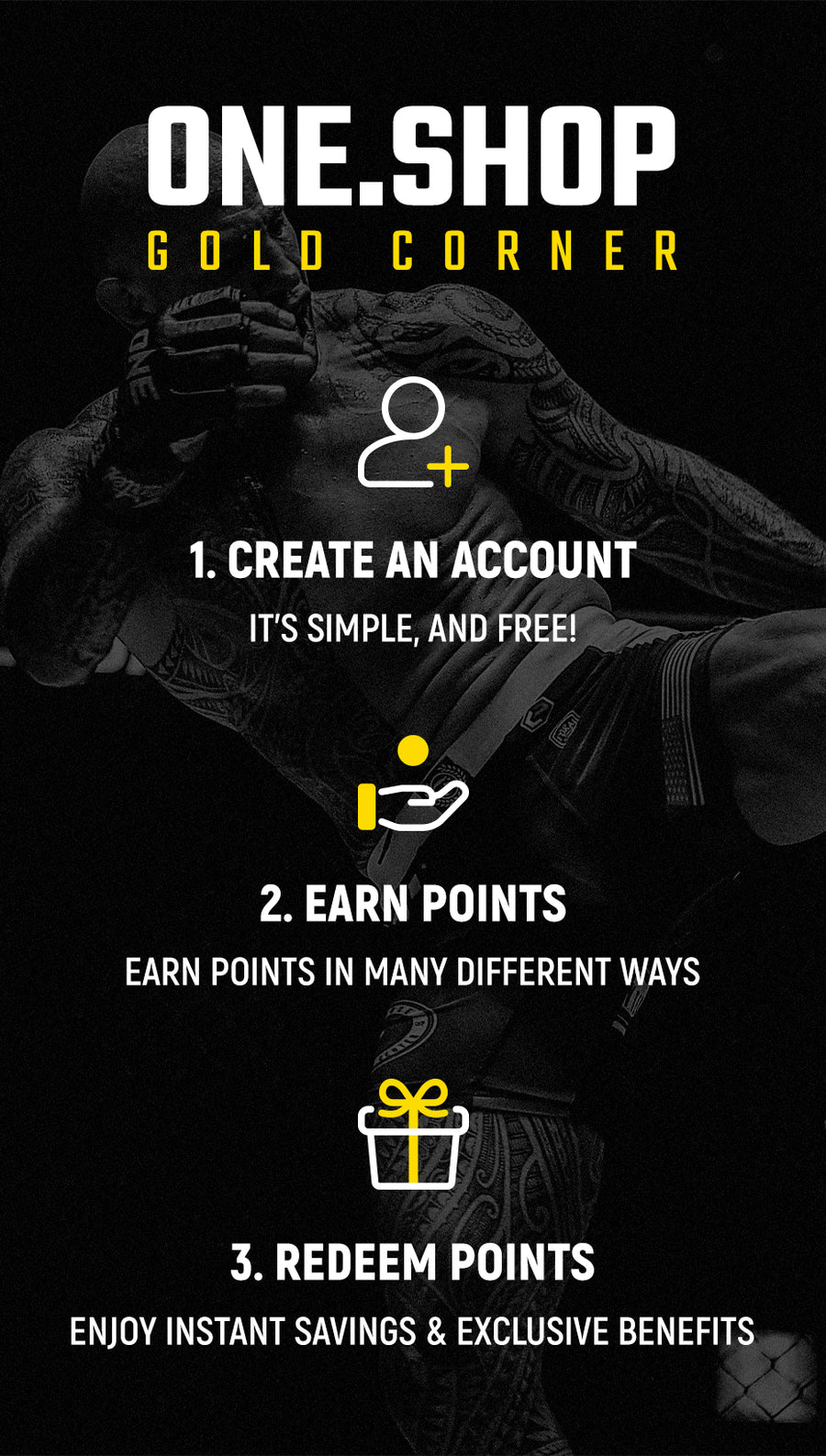 Gold Corner The Official Online Shop of ONE Championship