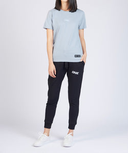 ONE Signature Logo Tee (Steel Blue) - ONE.SHOP | The Official Online Shop of ONE Championship