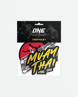 Martial Arts Stickers - Pack of 6 - ONE.SHOP | The Official Online Shop of ONE Championship