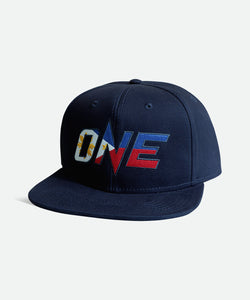 ONE Philippines Flag Logo Snapback Cap - ONE.SHOP | The Official Online Shop of ONE Championship