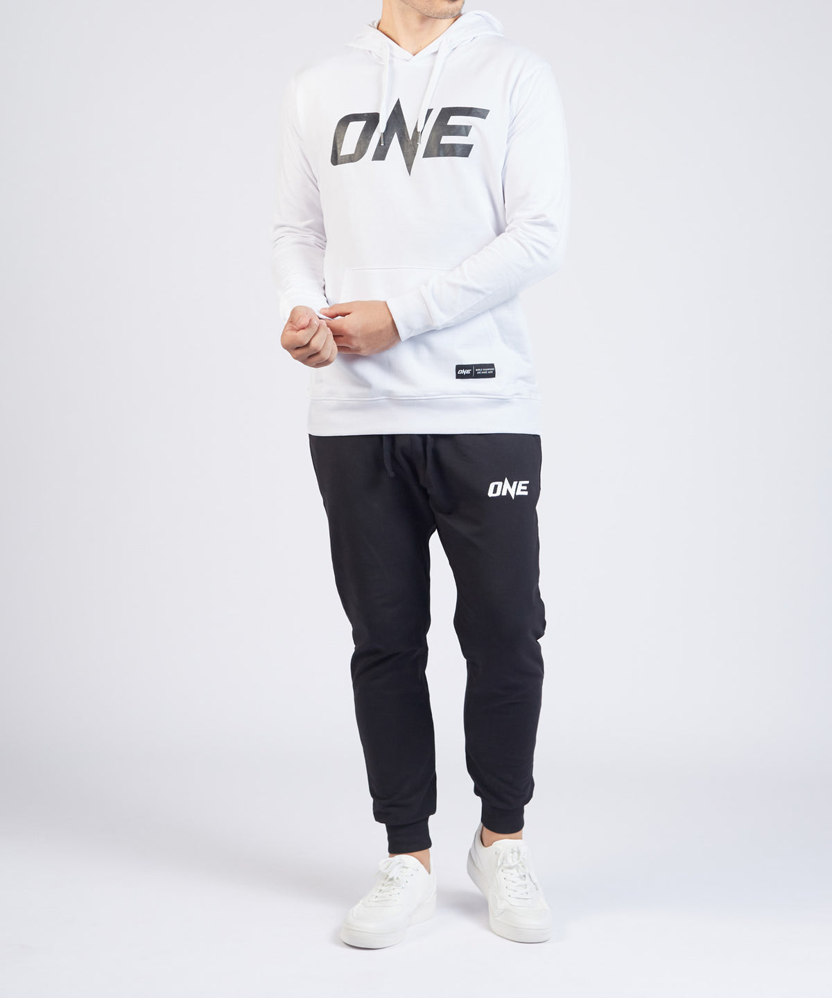 ONE White Logo Pullover Hoodie - ONE.SHOP | The Official Online Shop of ONE Championship