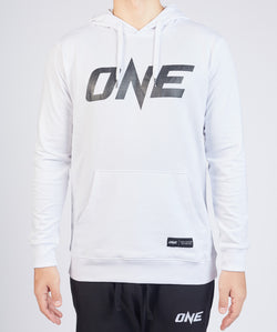 ONE White Logo Pullover Hoodie - ONE.SHOP | The Official Online Shop of ONE Championship