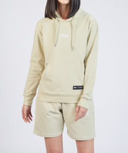 ONE Signature Logo Pullover Hoodie (Sand)
