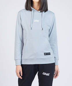 ONE Signature Logo Pullover Hoodie (Steel Blue) - ONE.SHOP | The Official Online Shop of ONE Championship