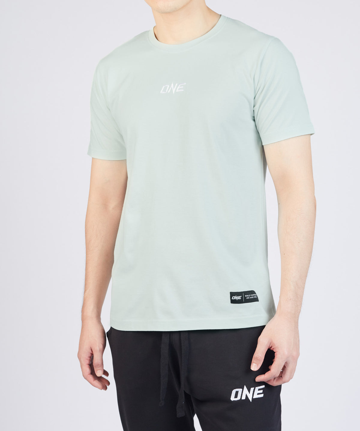 ONE Signature Logo Tee (Sage Green) - ONE.SHOP | The Official Online Shop of ONE Championship