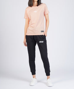 ONE Signature Logo Tee (Peach Pink) - ONE.SHOP | The Official Online Shop of ONE Championship