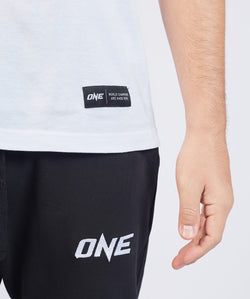 ONE Signature Logo Tee (White) - ONE.SHOP | The Official Online Shop of ONE Championship