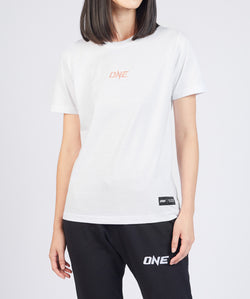 ONE Signature Logo Tee (White) - ONE.SHOP | The Official Online Shop of ONE Championship