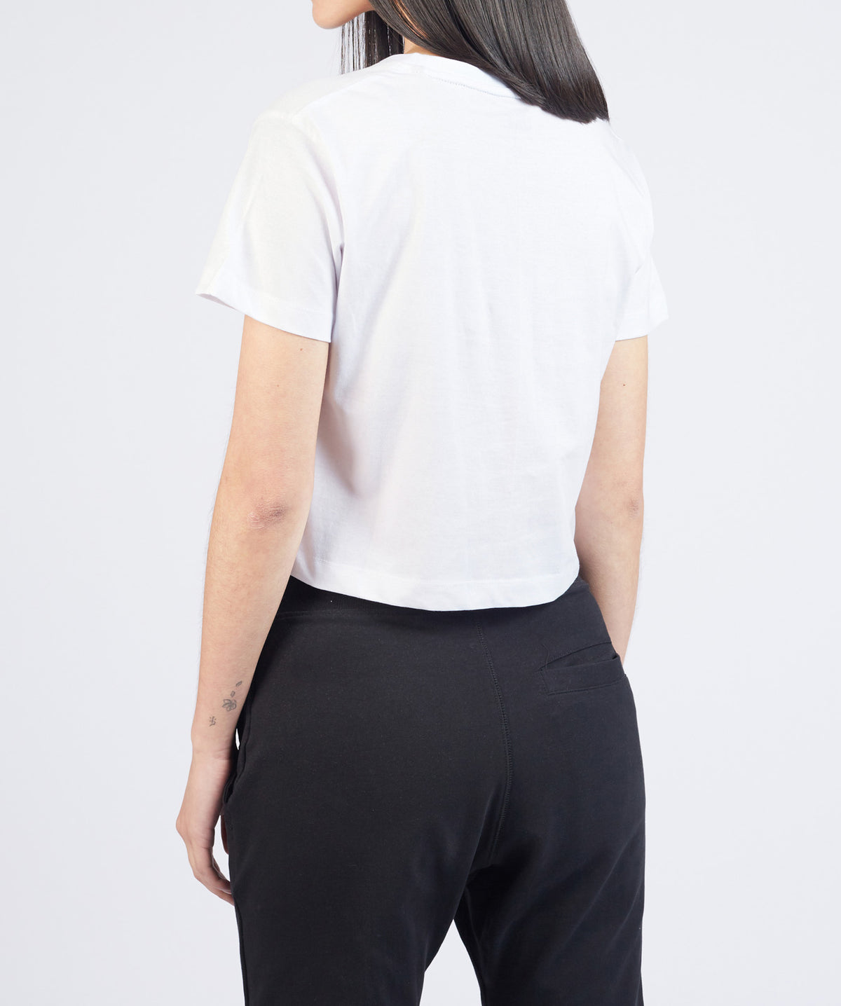 Empowered Crop Tee (White)