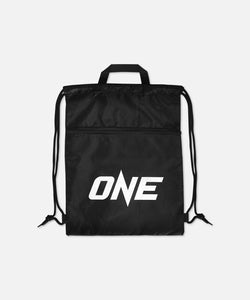ONE Logo Gym Bag (Black)