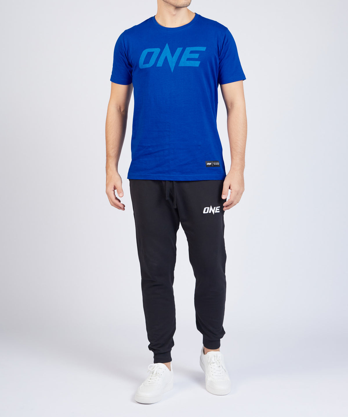 ONE Blue Monotone Logo Tee - ONE.SHOP | The Official Online Shop of ONE Championship