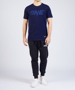 ONE Navy Monotone Logo Tee - ONE.SHOP | The Official Online Shop of ONE Championship