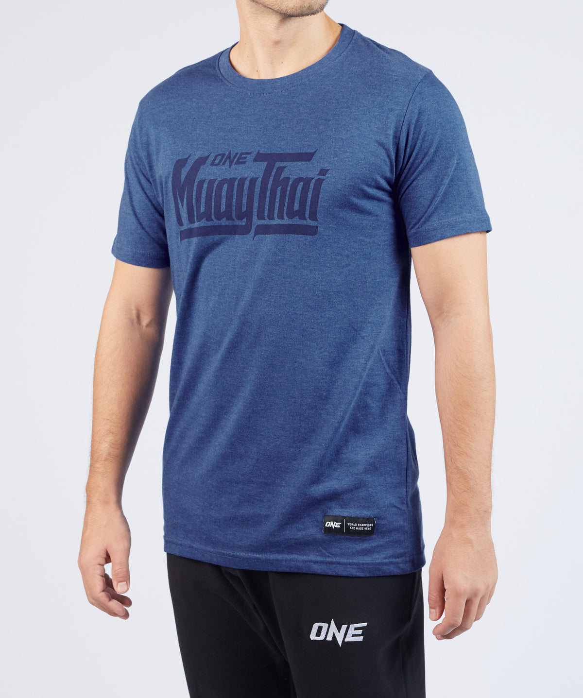 Muay Thai Classic Blue Tee - ONE.SHOP | The Official Online Shop of ONE Championship