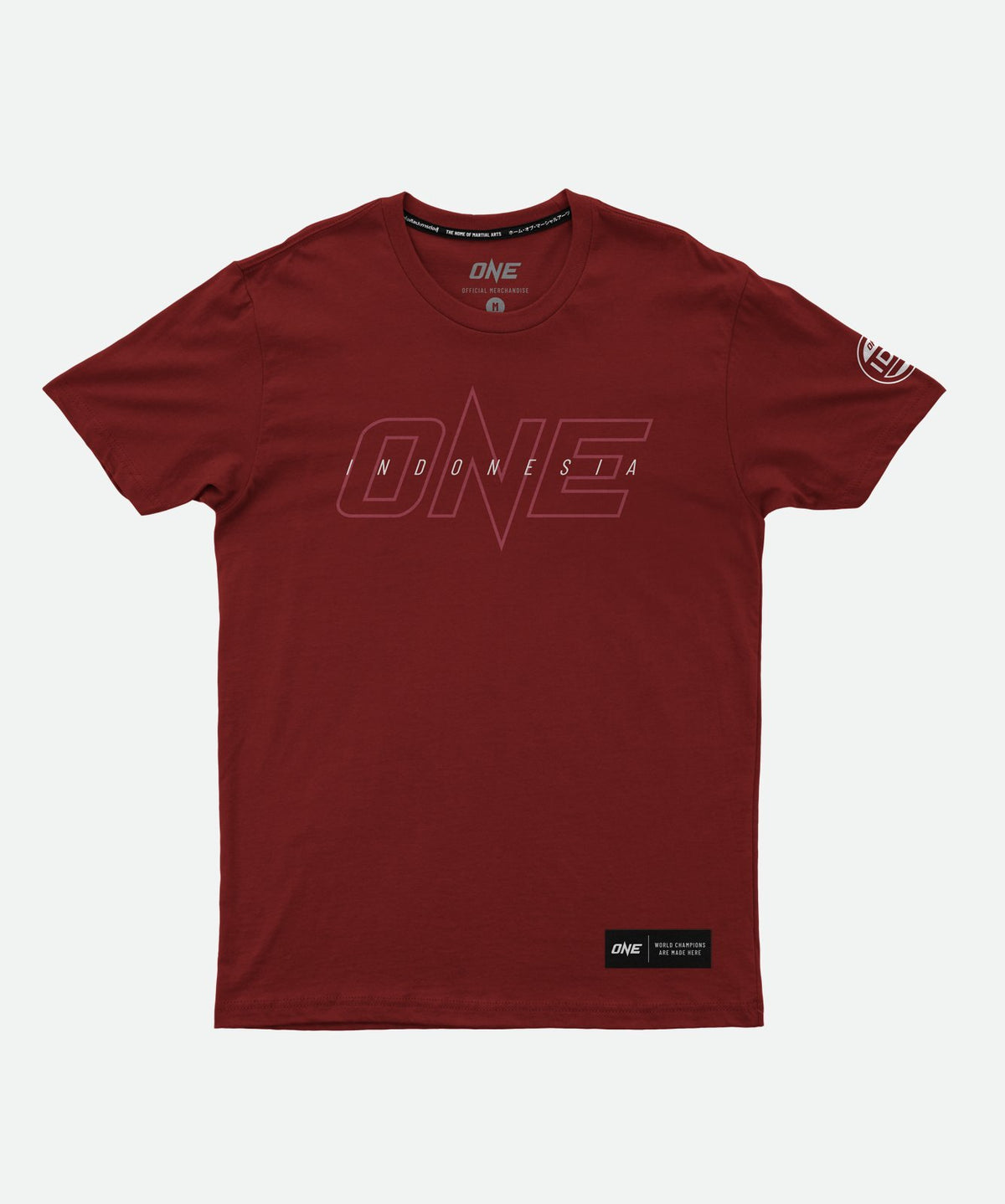 ONE Indonesia Logo Tee - ONE.SHOP | The Official Online Shop of ONE Championship