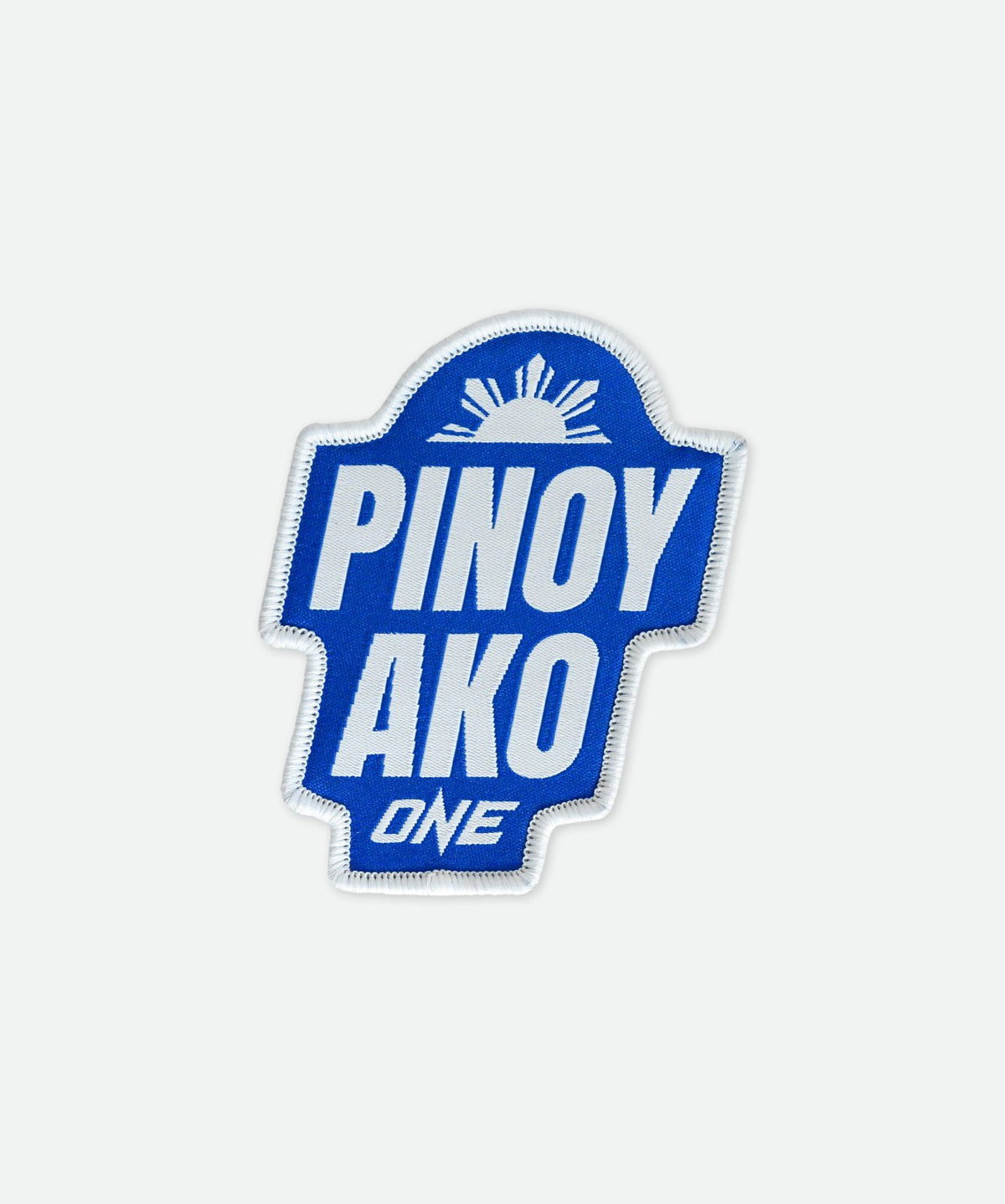 Pinoy Ako Woven Patch (Blue)