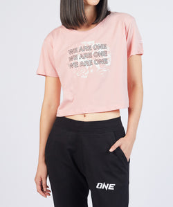 WE ARE ONE Crop Top (Pink)