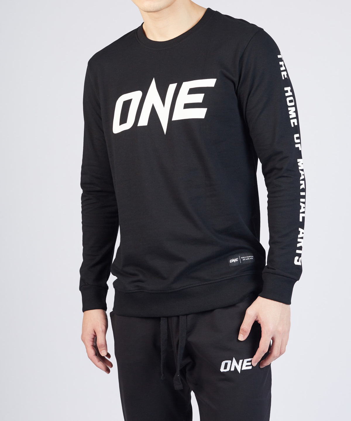 ONE Black Logo Sweatshirt - ONE.SHOP | The Official Online Shop of ONE Championship