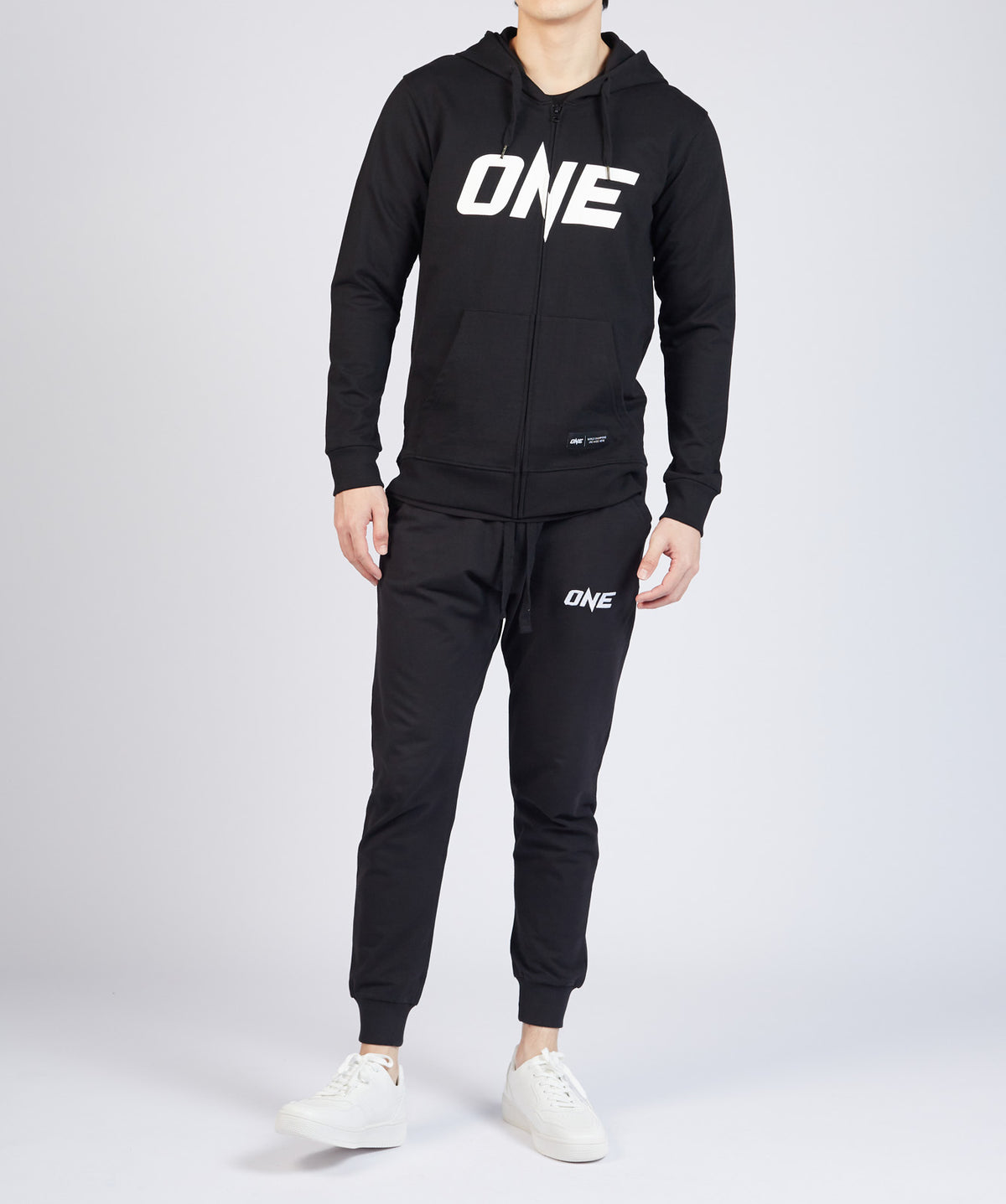 ONE Black Logo Zip Hoodie - ONE.SHOP | The Official Online Shop of ONE Championship