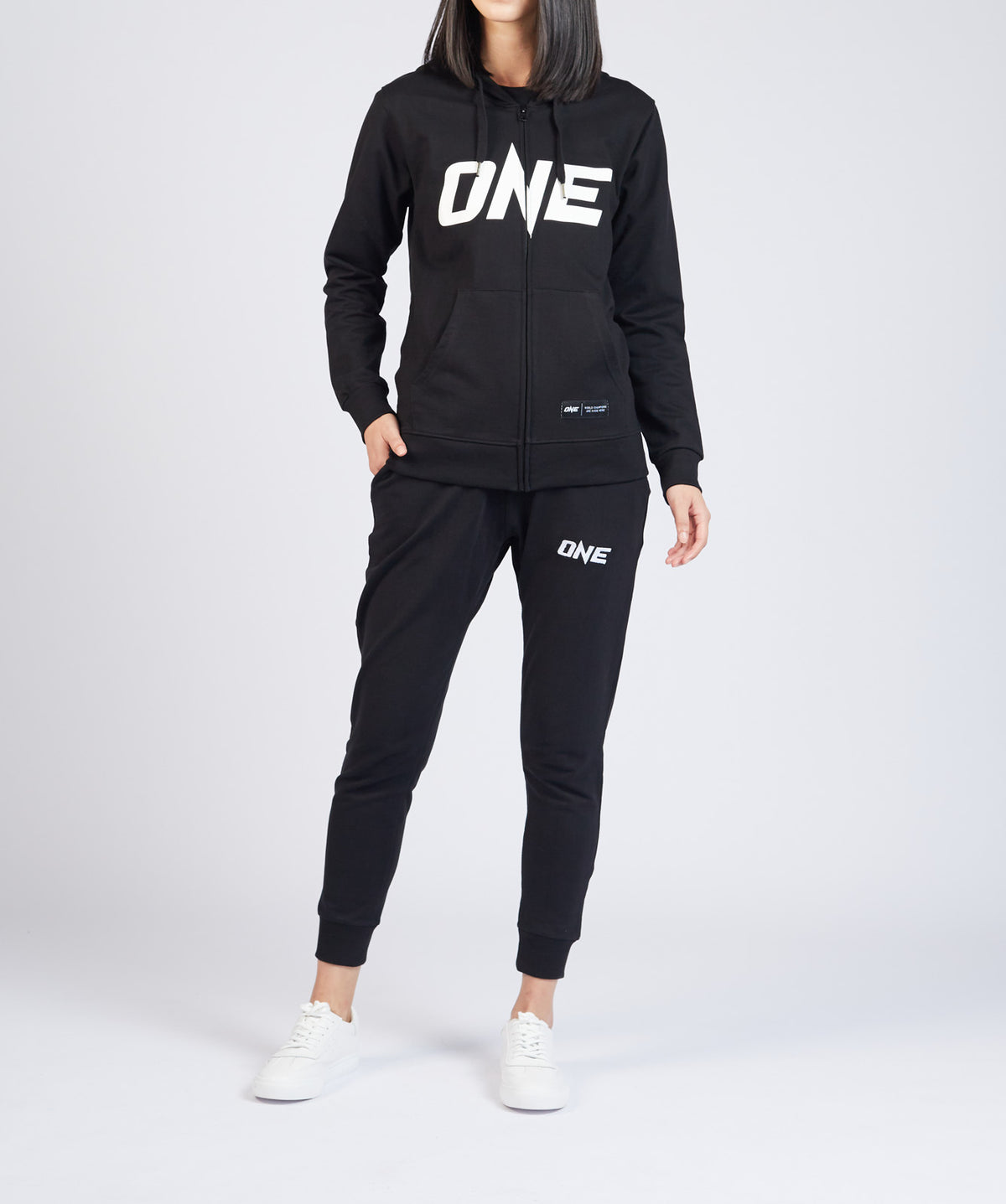 ONE Black Logo Zip Hoodie - ONE.SHOP | The Official Online Shop of ONE Championship