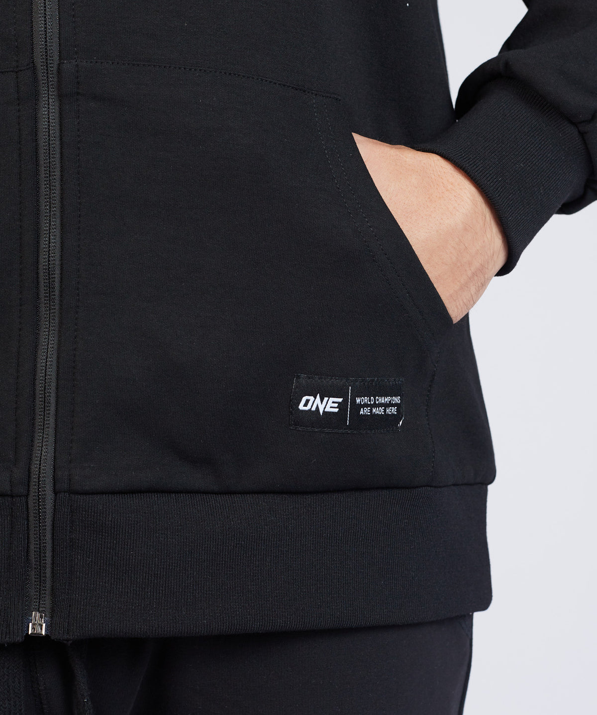 ONE Walkout Zip Hoodie (Black) - ONE.SHOP | The Official Online Shop of ONE Championship