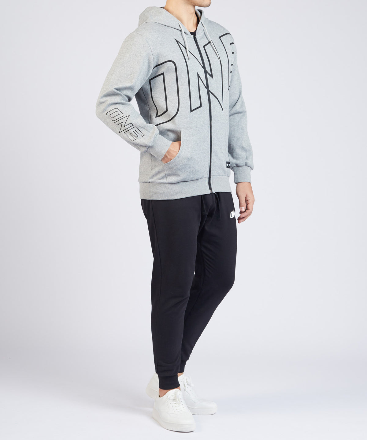 ONE Walkout Zip Hoodie (Gray) - ONE.SHOP | The Official Online Shop of ONE Championship