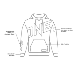 ONE Walkout Zip Hoodie (White) - ONE.SHOP | The Official Online Shop of ONE Championship