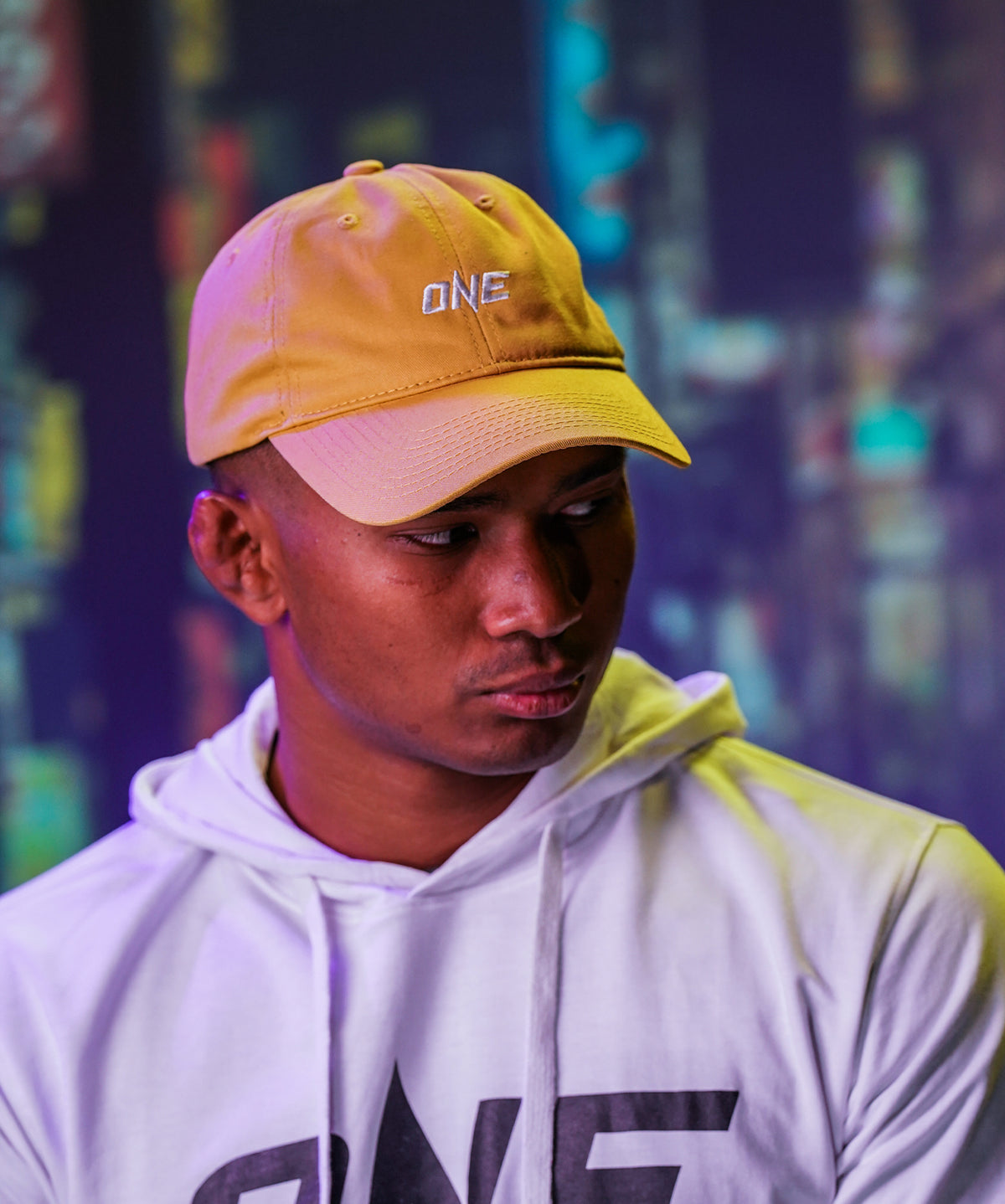 ONE x Tokyo Time SL Collab Cap (Yellow/White)