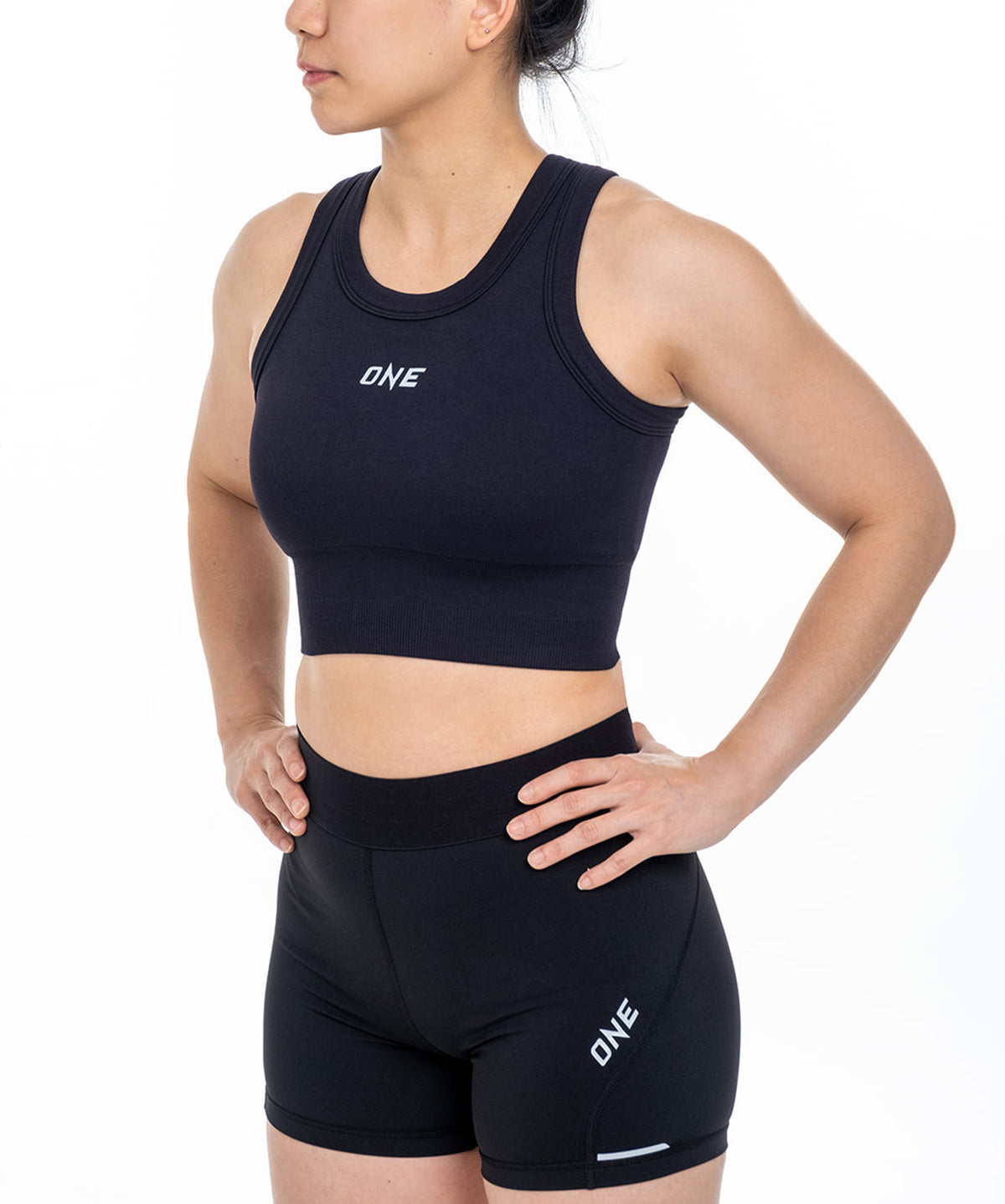 Elite Sports Crop (Black)