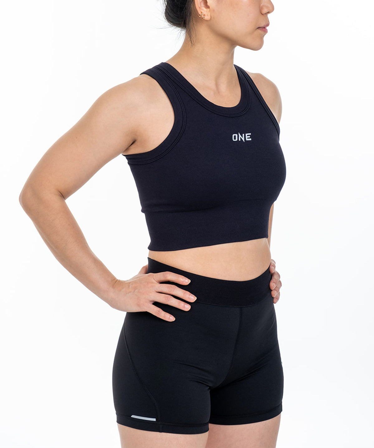 Elite Sports Crop (Black)