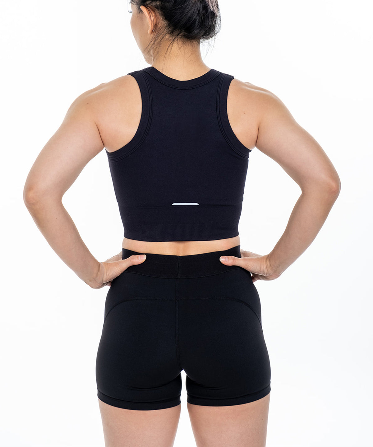 Elite Sports Crop (Black)