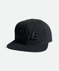 ONE Black Logo Snapback Cap - ONE.SHOP | The Official Online Shop of ONE Championship