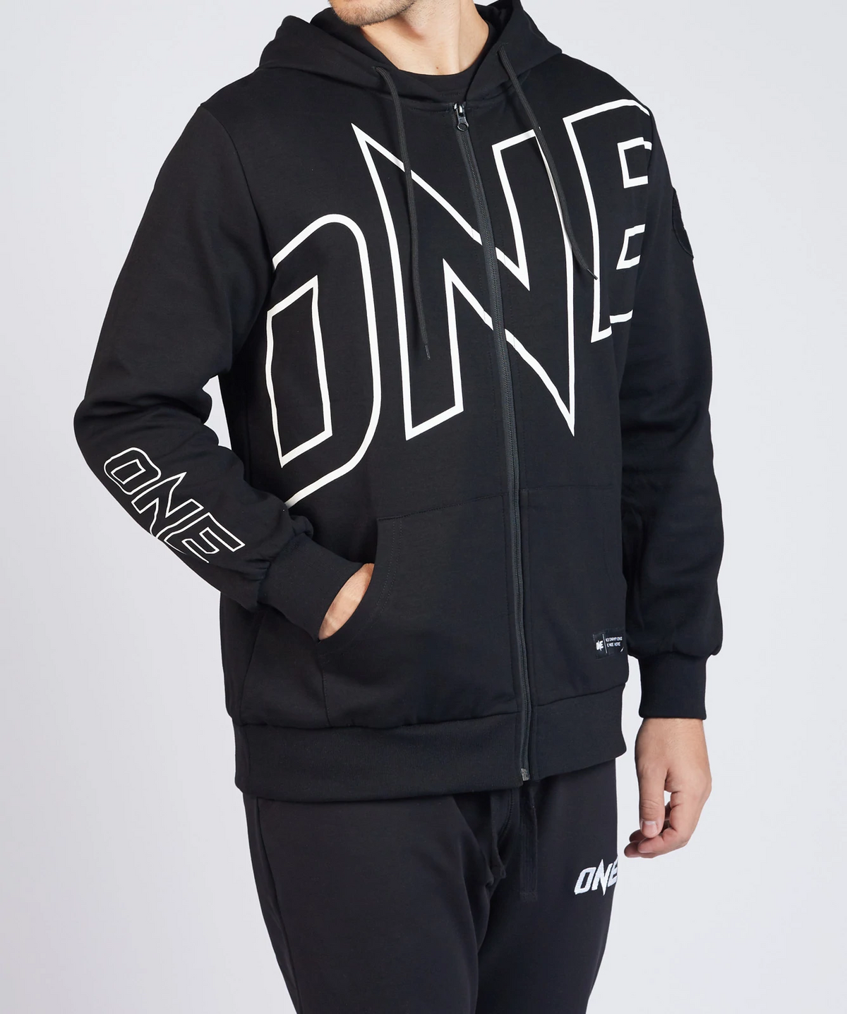 ONE Walkout Zip Hoodie (Black) - ONE.SHOP | The Official Online Shop of ONE Championship