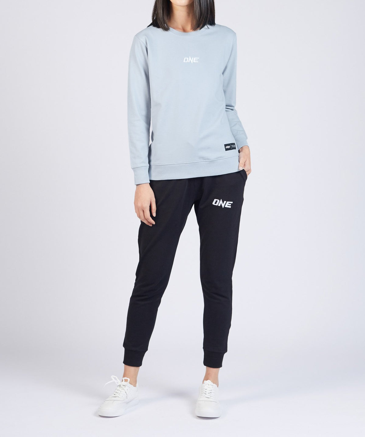 ONE Signature Logo Sweatshirt (Steel Blue) - ONE.SHOP | The Official Online Shop of ONE Championship