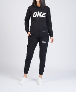 ONE Black Logo Zip Hoodie - ONE.SHOP | The Official Online Shop of ONE Championship
