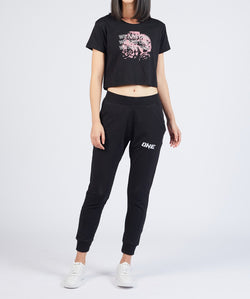 WE ARE ONE Crop Top (Black)