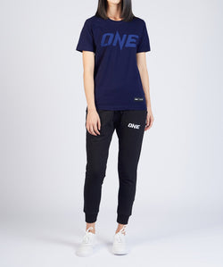 ONE Navy Monotone Logo Tee - ONE.SHOP | The Official Online Shop of ONE Championship