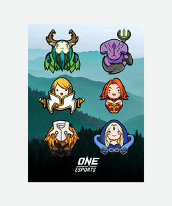 DOTA 2 Enamel Pin Set - ONE.SHOP | The Official Online Shop of ONE Championship